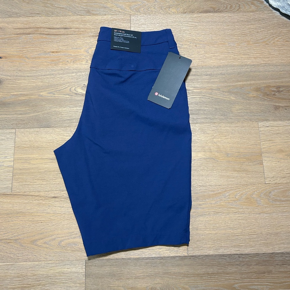 lululemon men’s golf shorts size 30